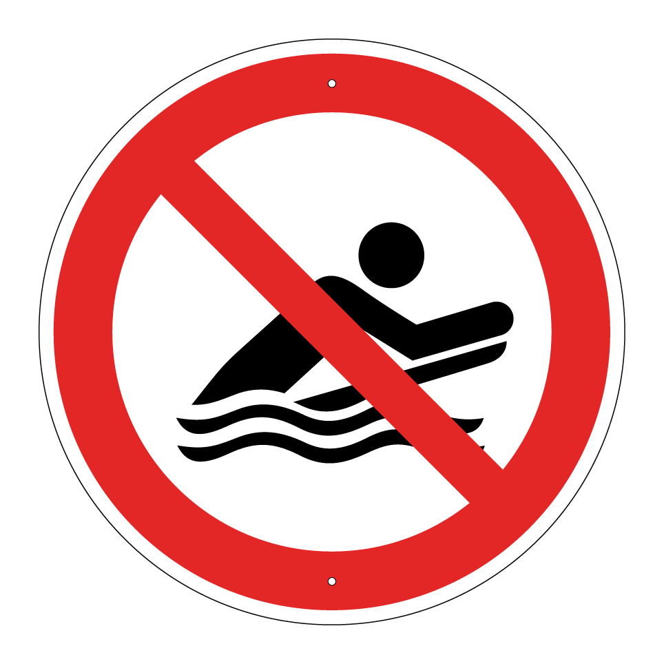 P063 Interdiction de faire du bodyboard
