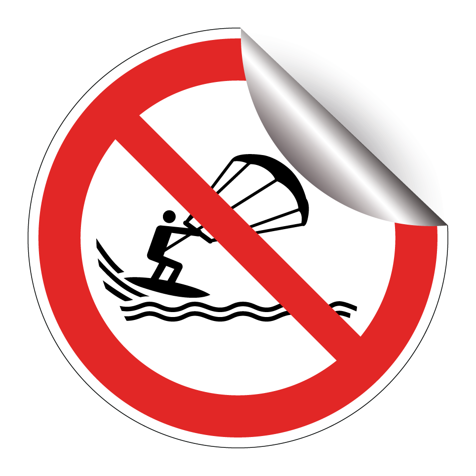 P065 Interdiction de faire du kitesurf