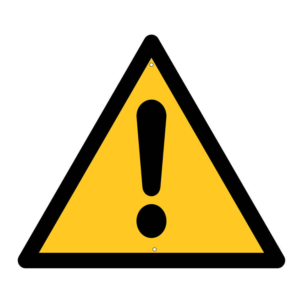 W001 Danger général