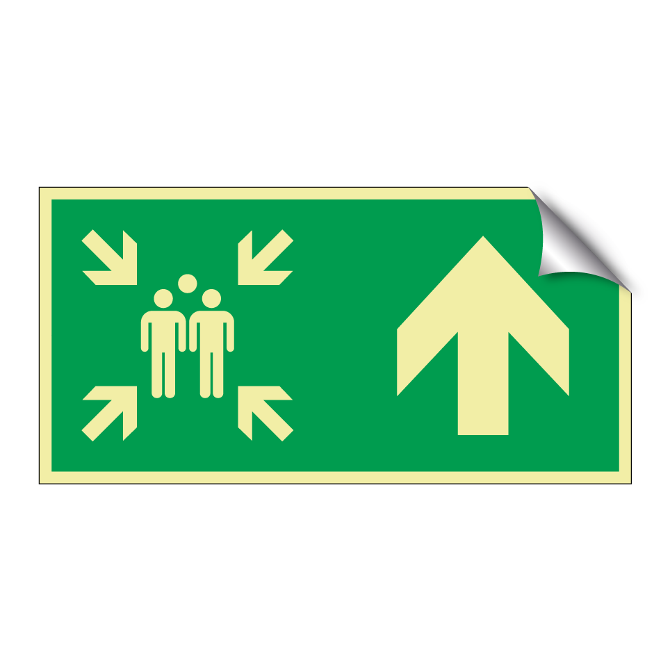 Point de rassemblement vers le haut
