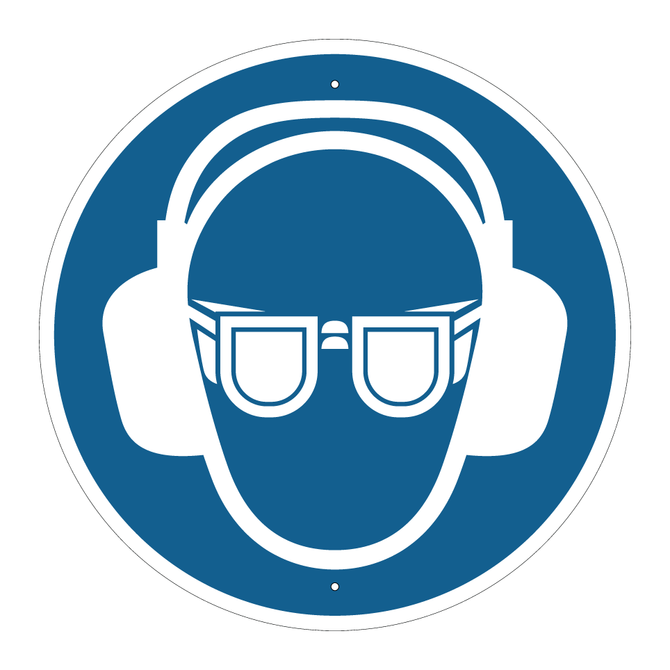 Porter une protection auditive et oculaire