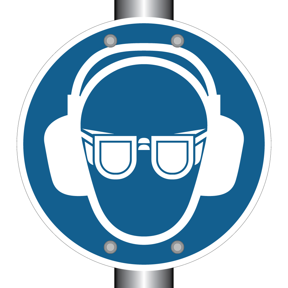 Porter une protection auditive et oculaire