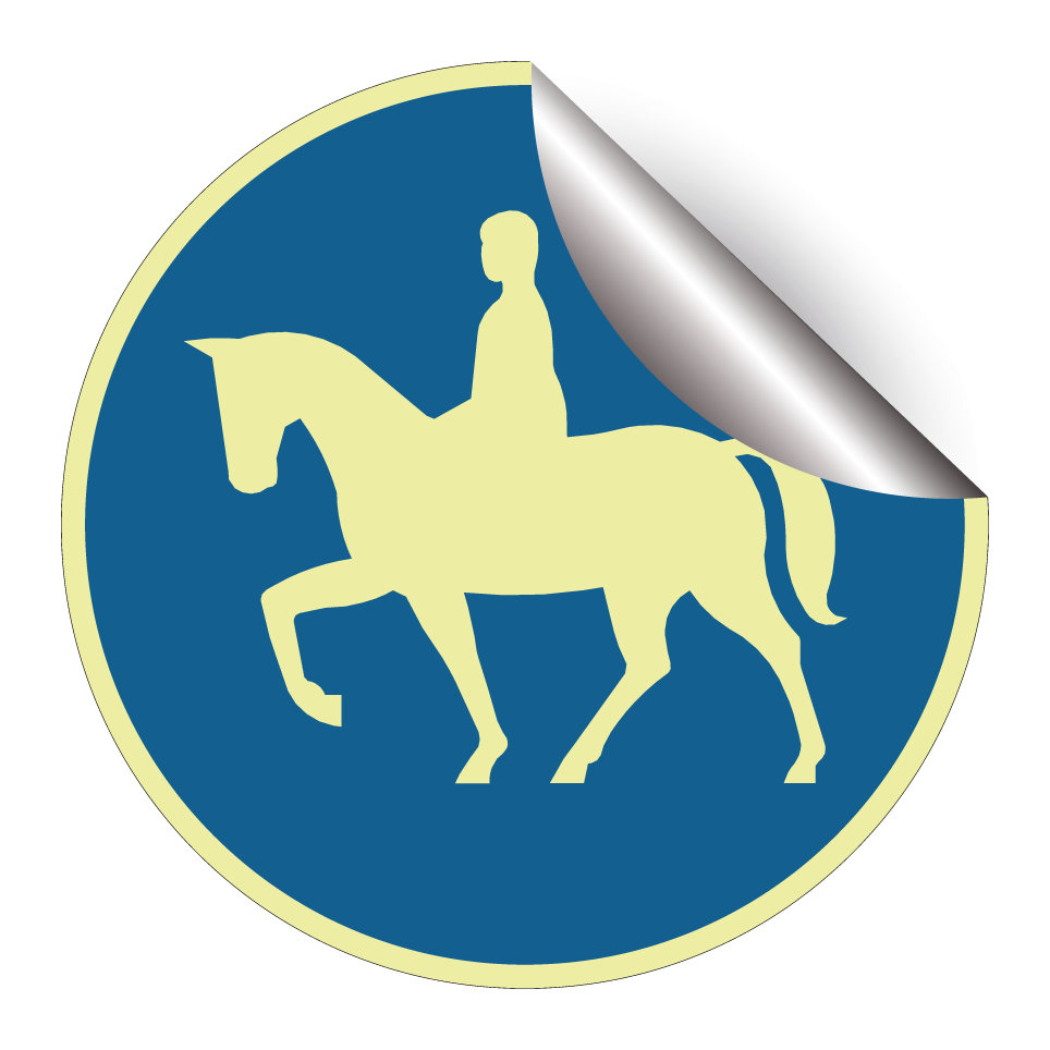 Équitation autorisée