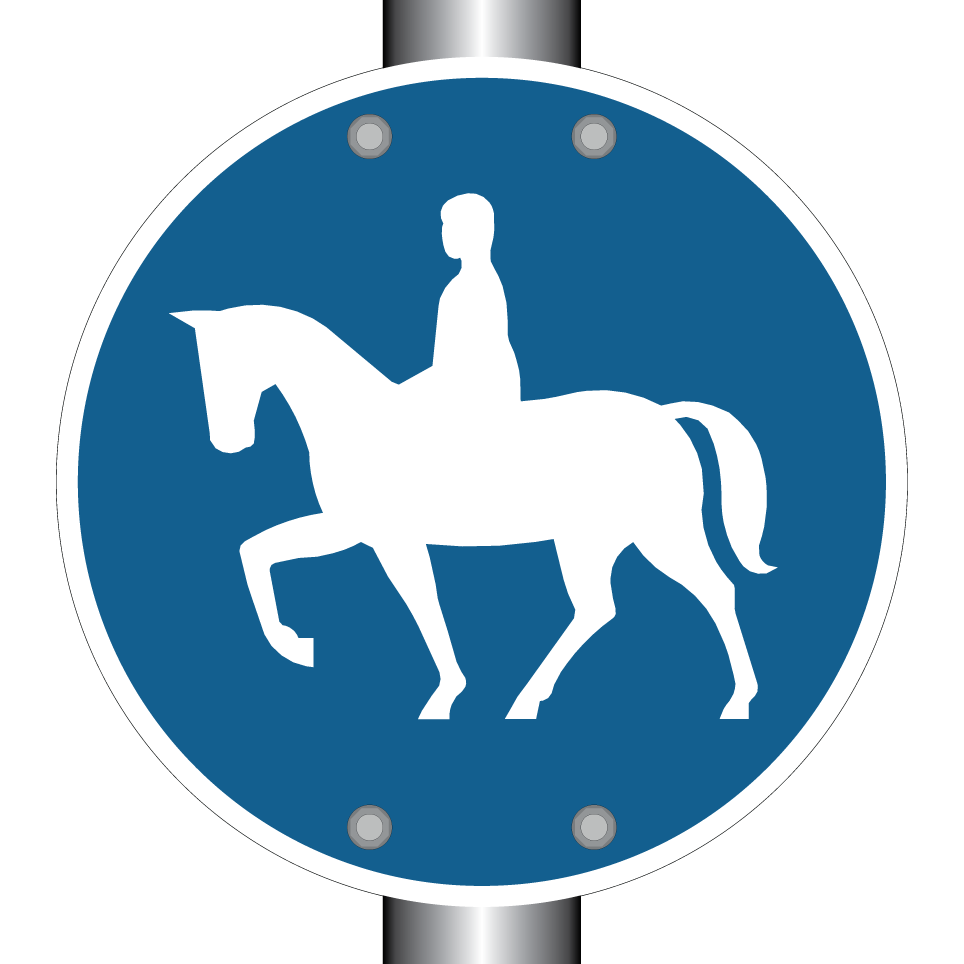 Équitation autorisée