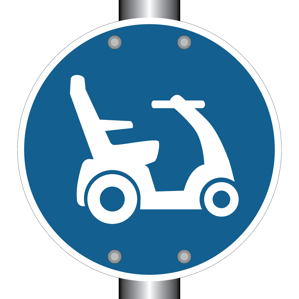 Scooter de mobilité autorisé