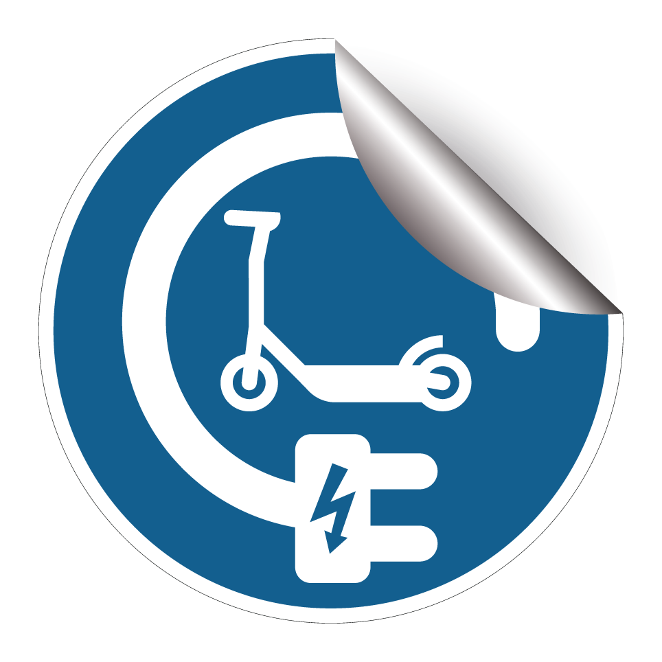Borne de recharge pour trottinettes électriques