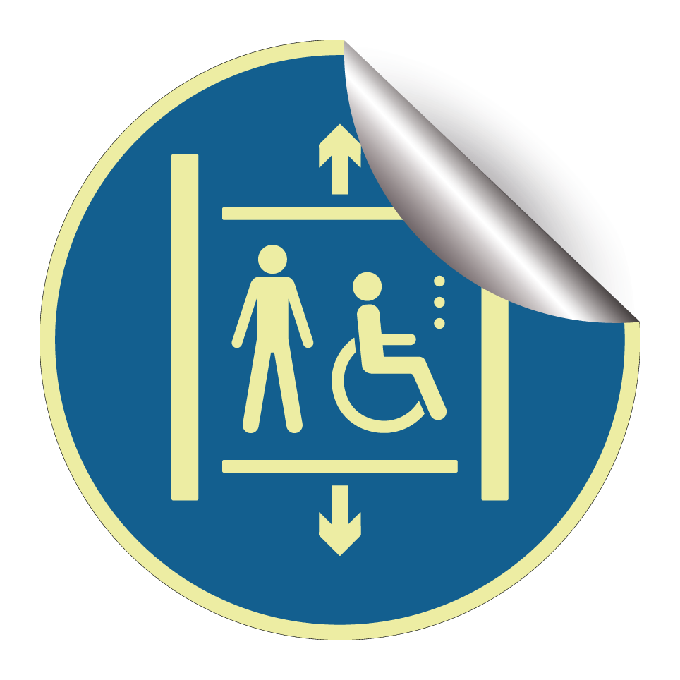 Ascenseur pour accès aux personnes handicapées