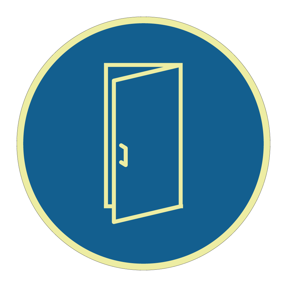 La porte doit rester ouverte