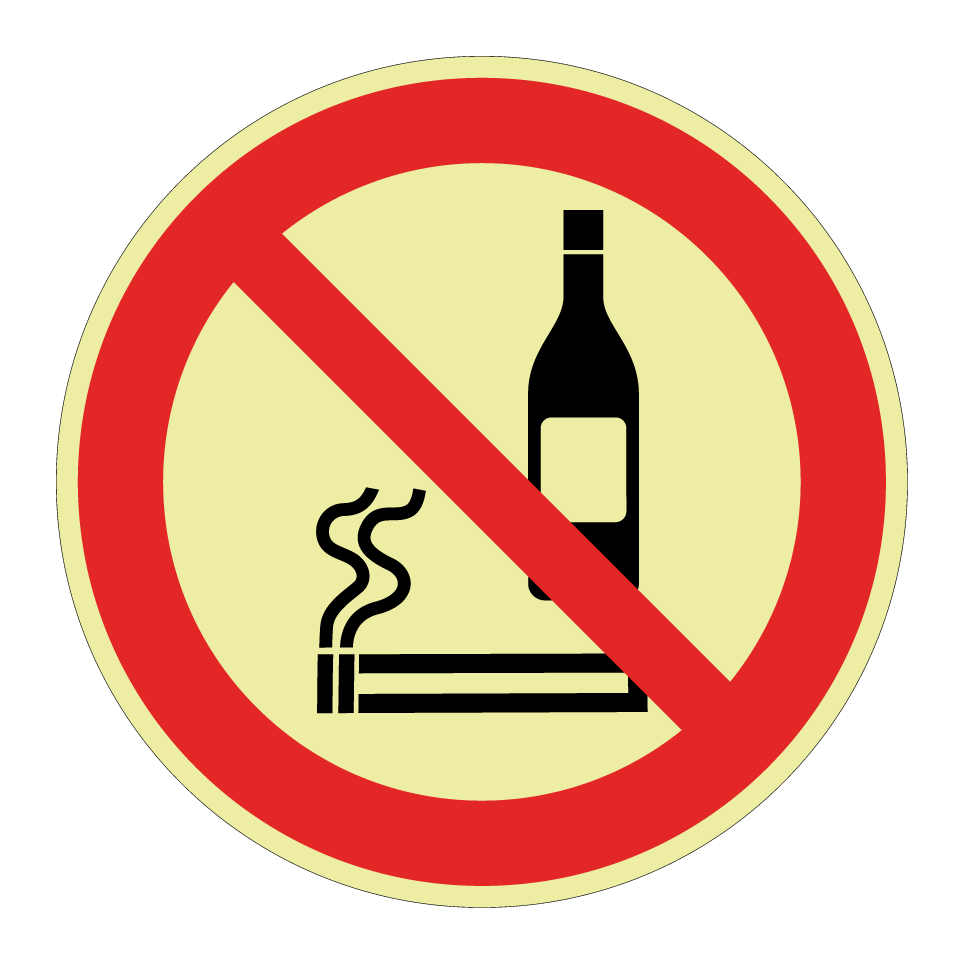 Interdiction de fumer ou de consommer de l’alcool