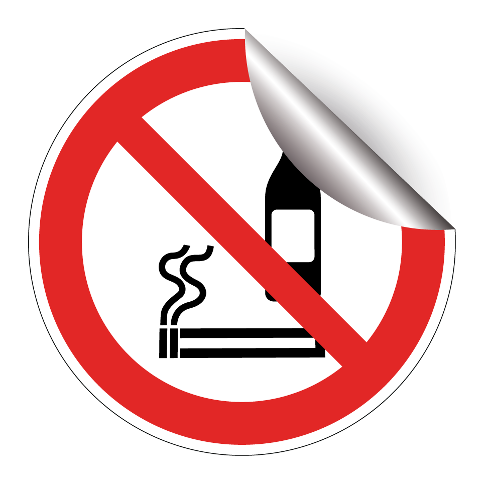 Interdiction de fumer ou de consommer de l’alcool