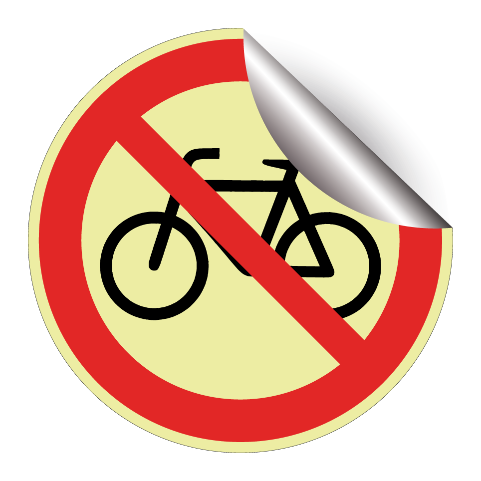 Interdiction aux vélos