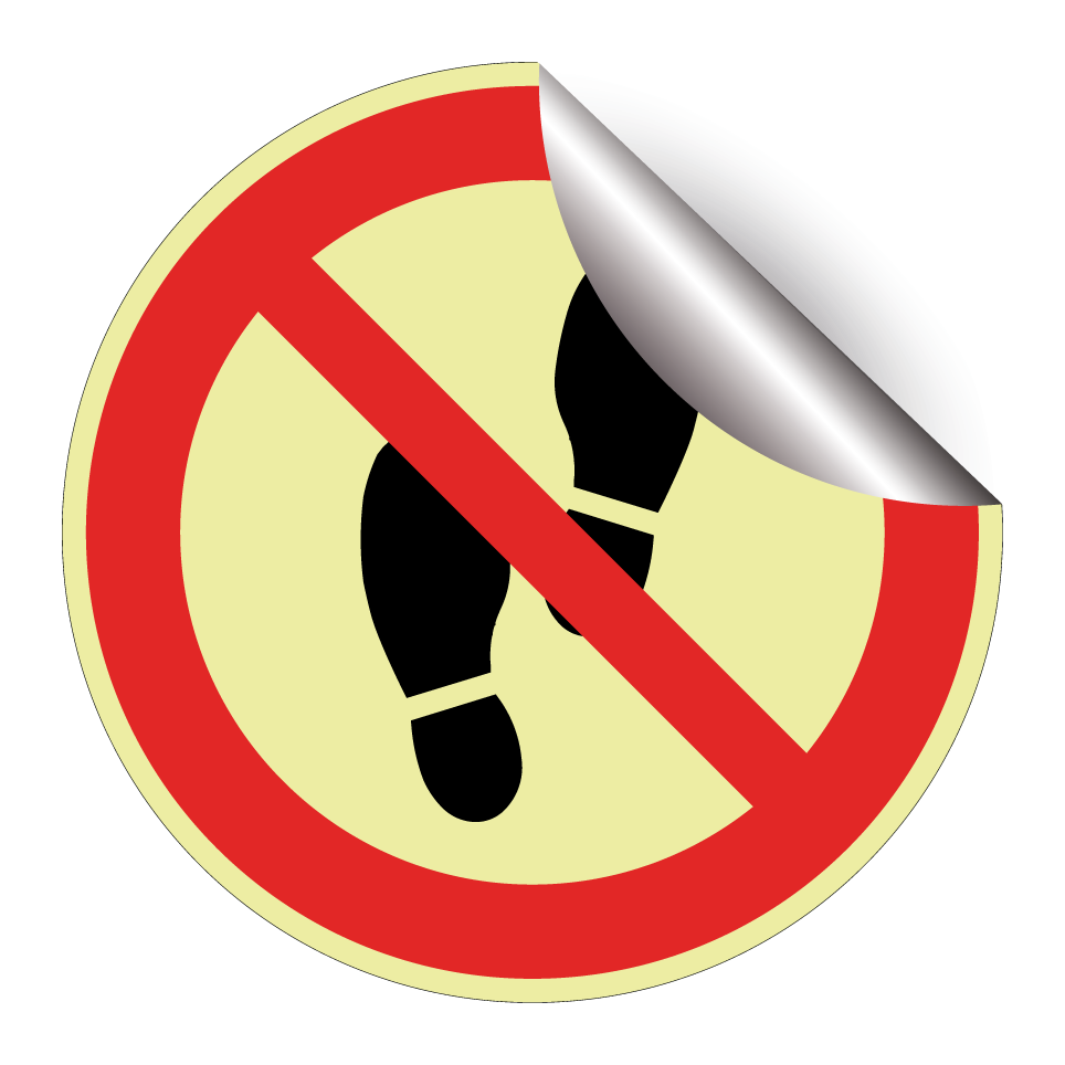 Interdiction de marcher