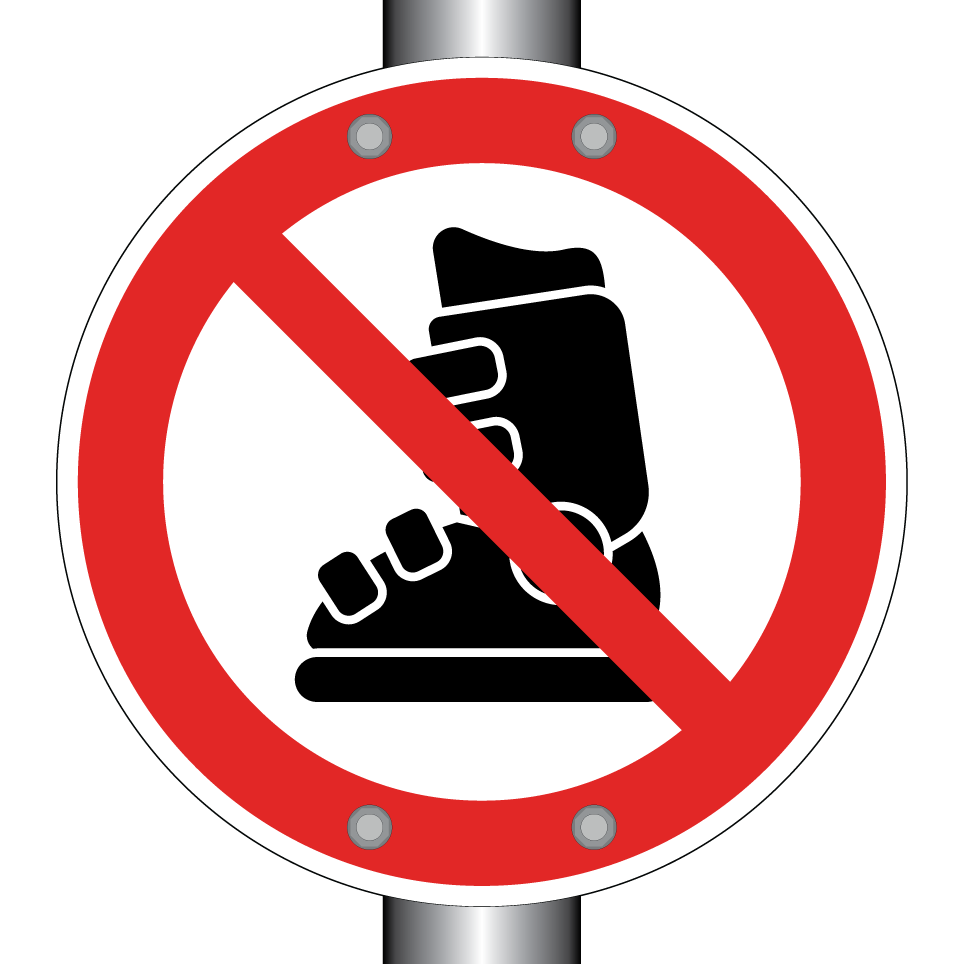 Pas de chaussures de ski