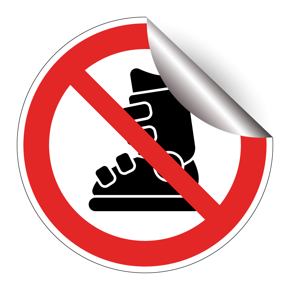 Pas de chaussures de ski