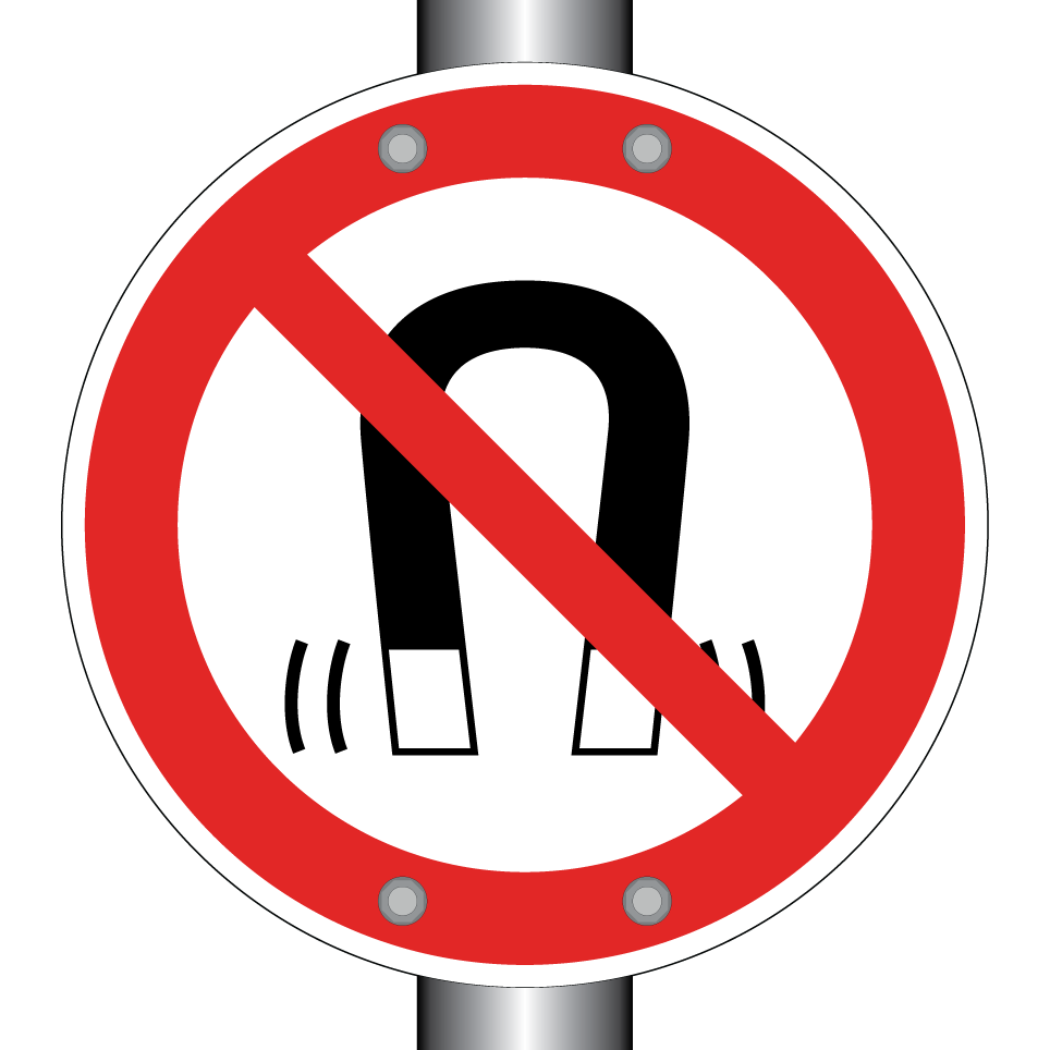 Pas d'aimants