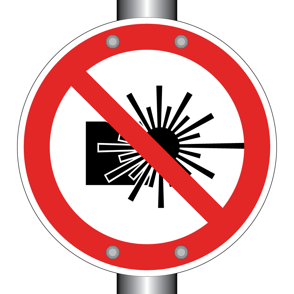 Pas de faisceaux laser