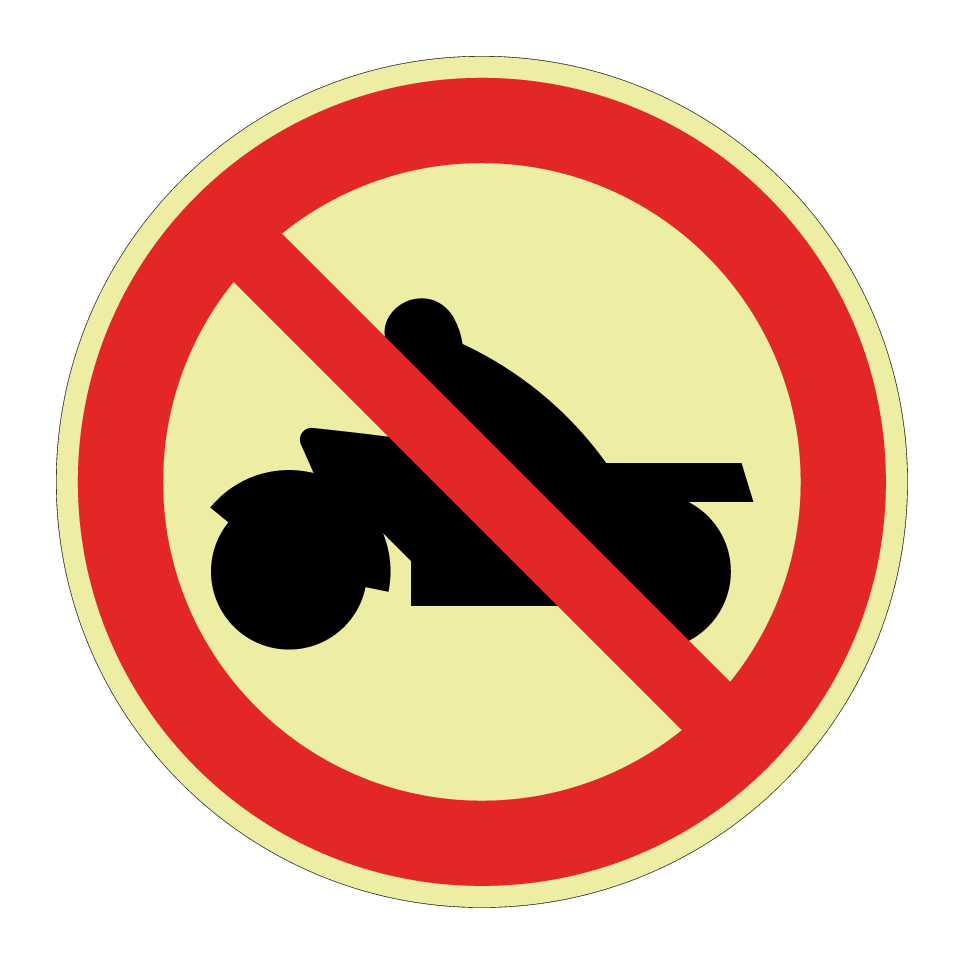 Interdiction aux motos