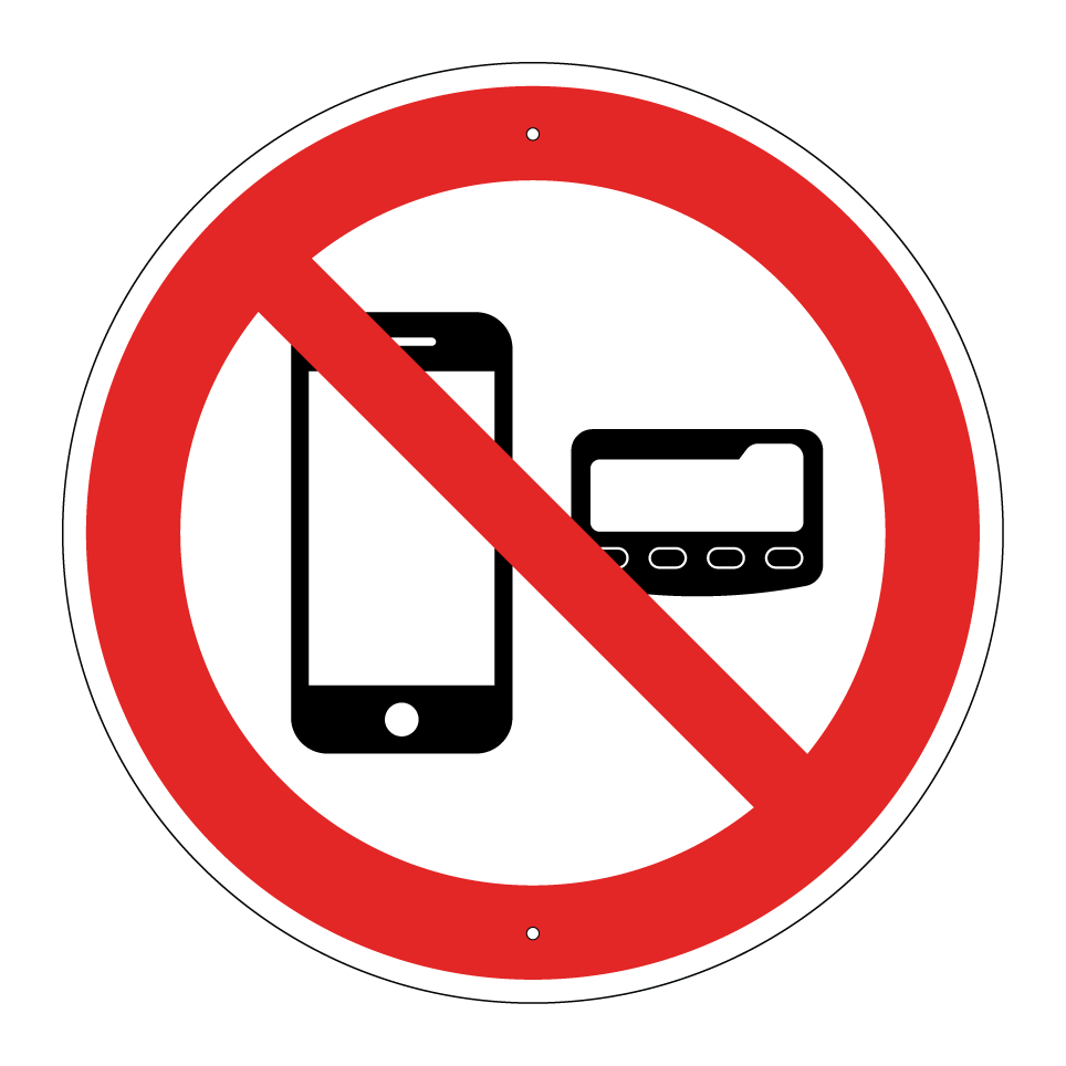Téléphones portables ou téléavertisseurs interdits
