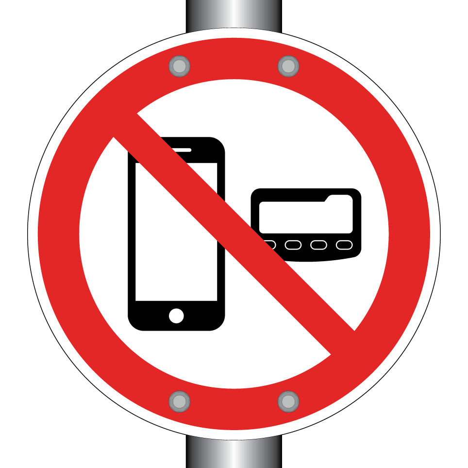 Téléphones portables ou téléavertisseurs interdits