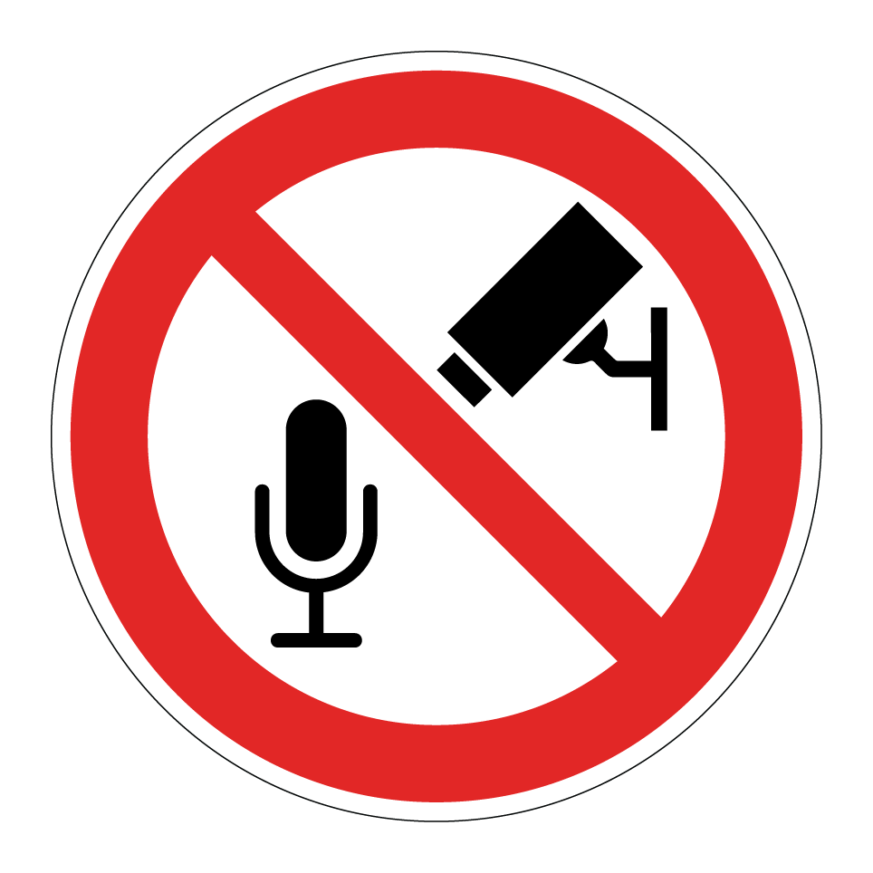 Aucune surveillance audio ou vidéo