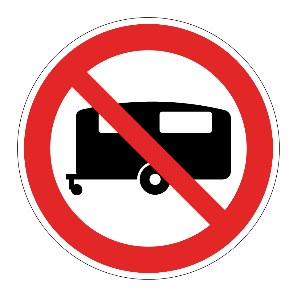 Pas de caravanes