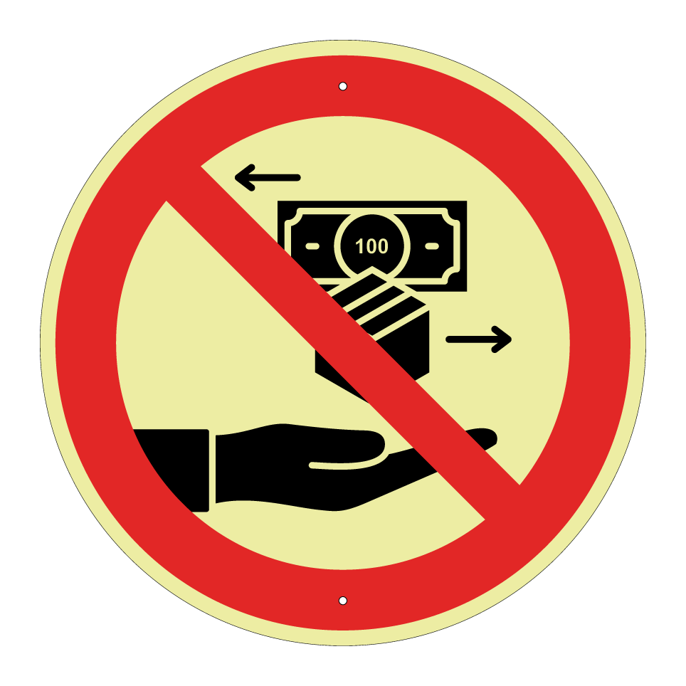 Aucune transaction en espèces