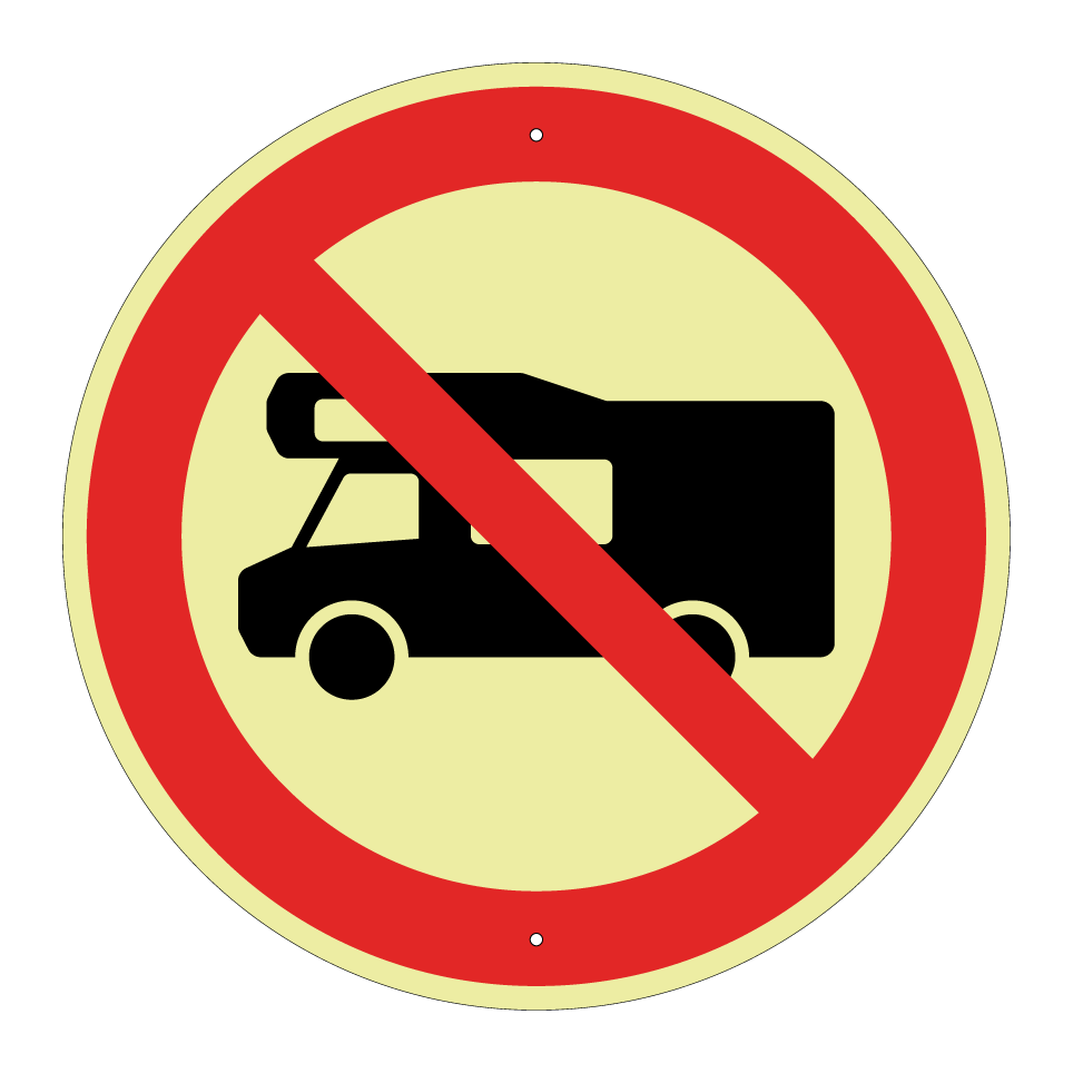 Interdiction aux camping-cars