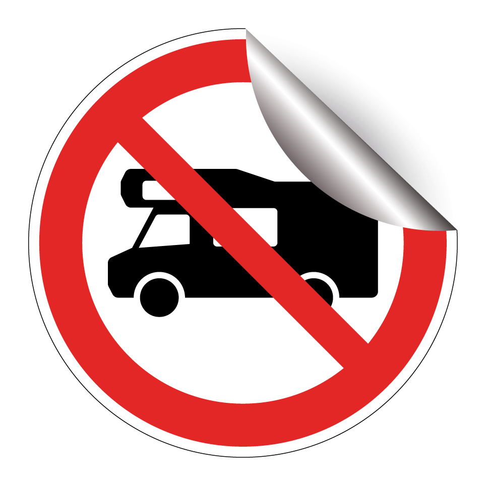 Interdiction aux camping-cars