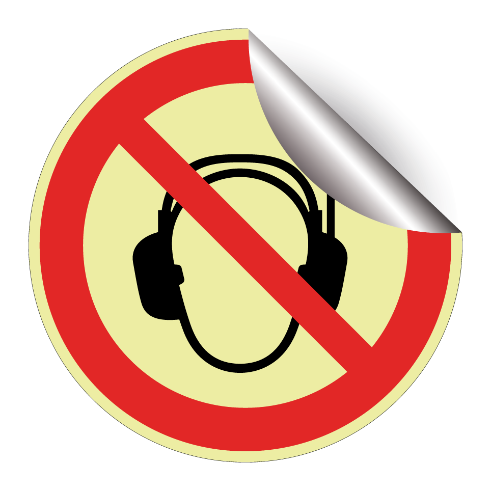 Casques radio interdits