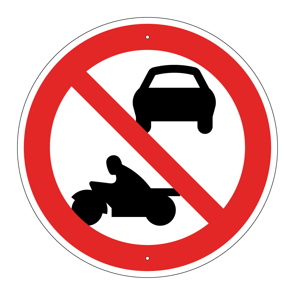 Aucune voiture ni motocyclette