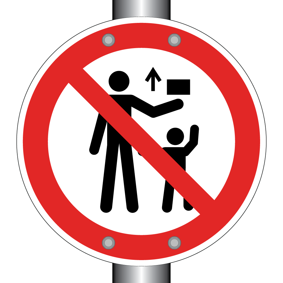 Ne pas remettre d’objets aux enfants
