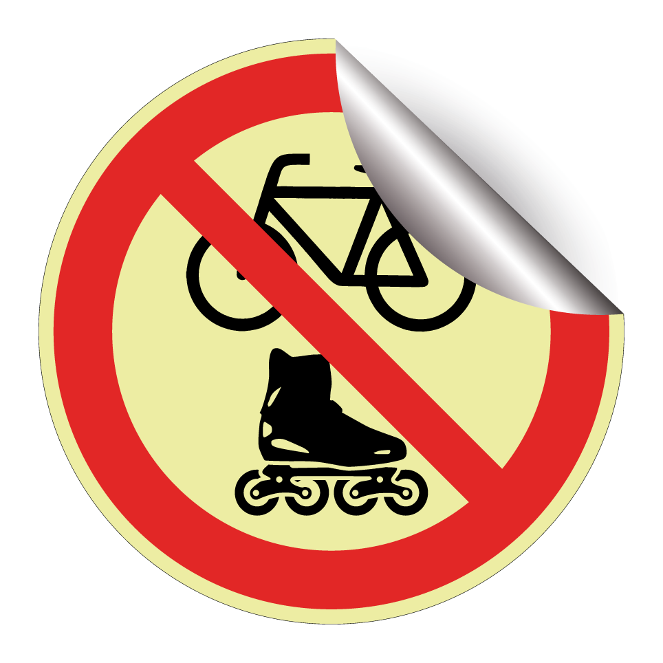 Interdiction de vélos ou de patin à roulettes