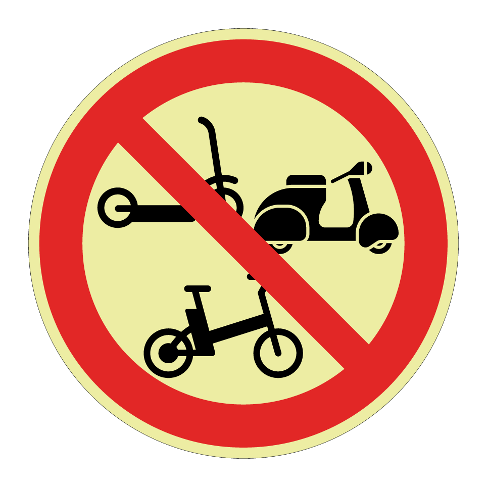 Interdiction aux trottinettes, cyclomoteurs et vélos électriques