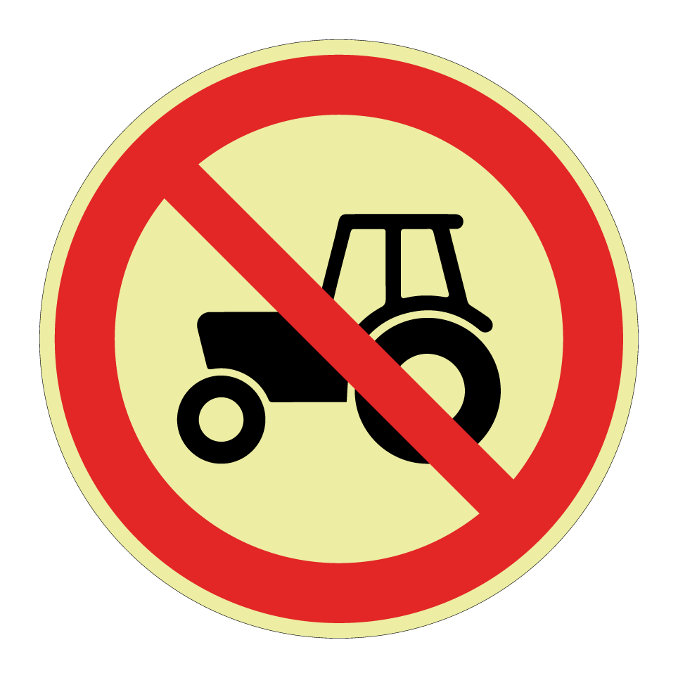 Pas de tracteurs