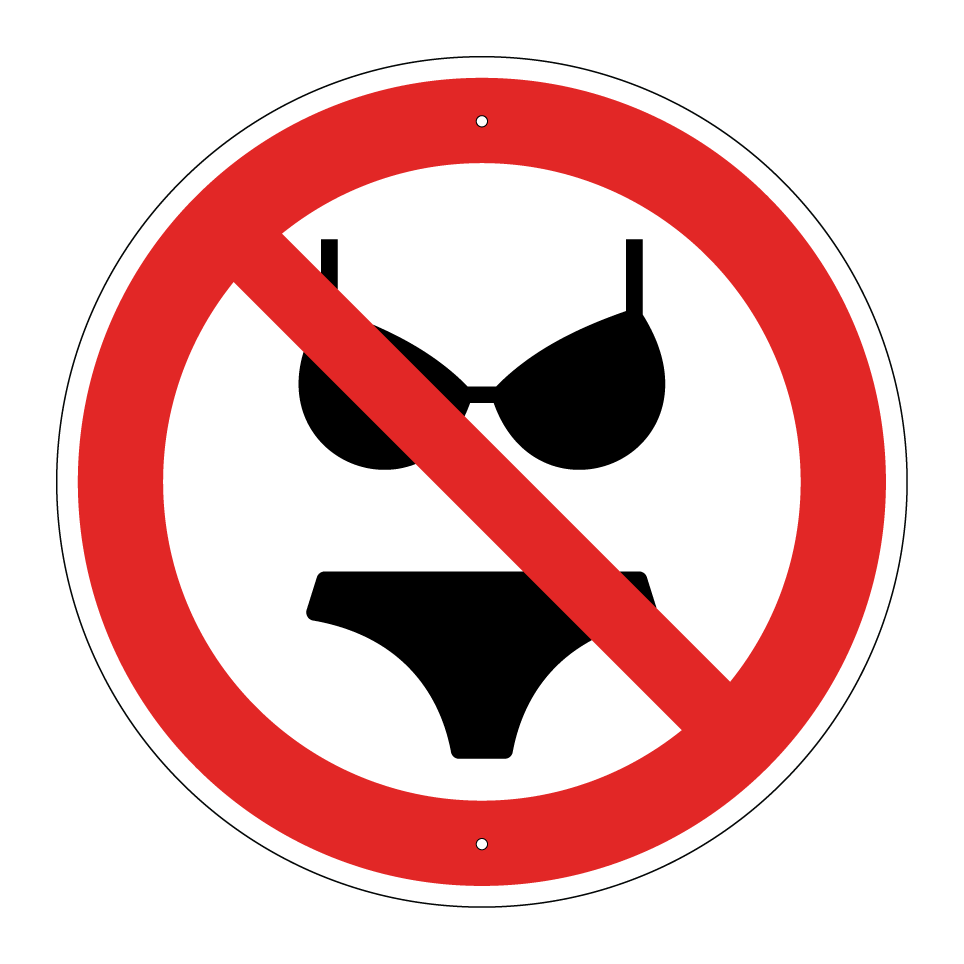 Pas de bikini