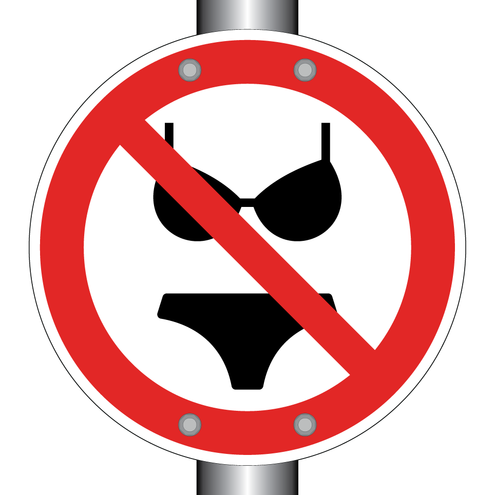 Pas de bikini