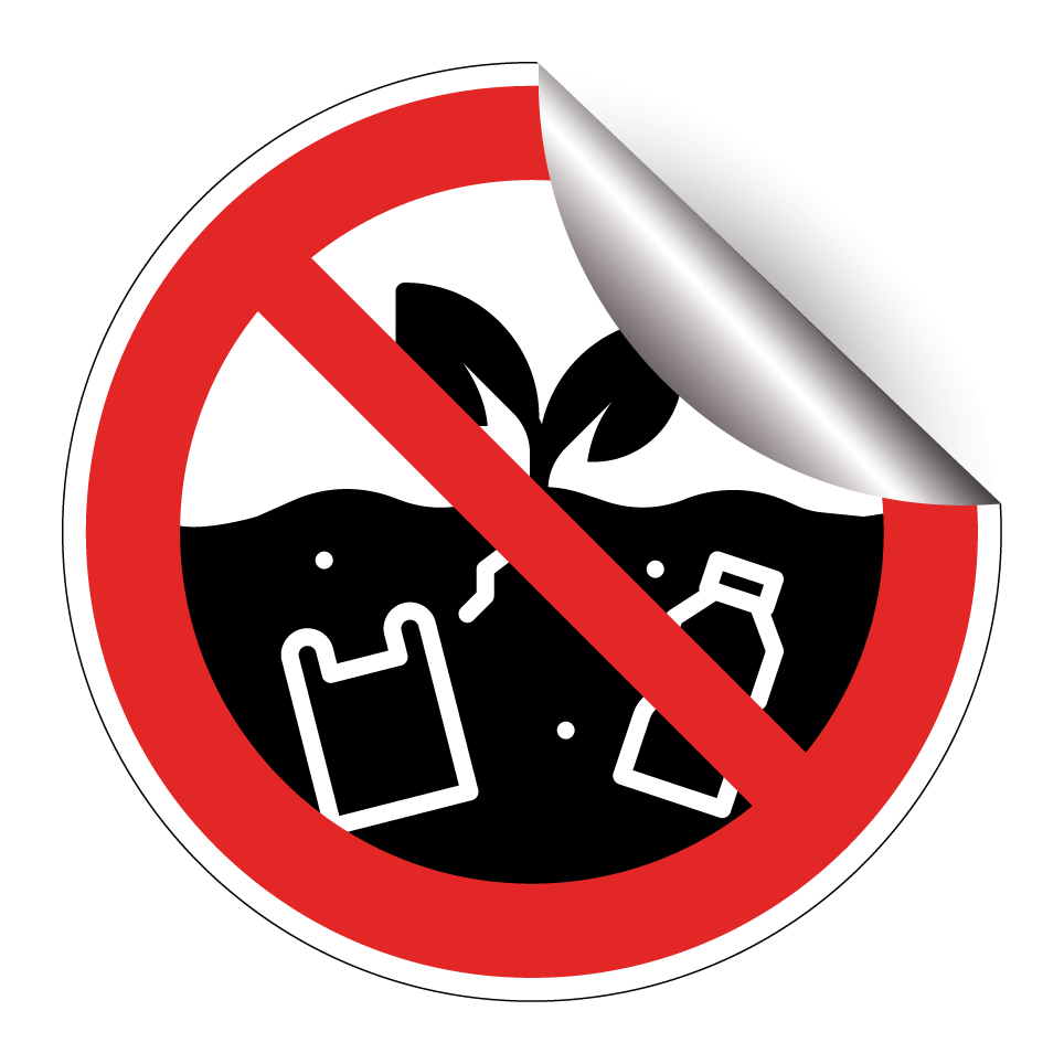 Interdiction de déverser des déchets dans le sol
