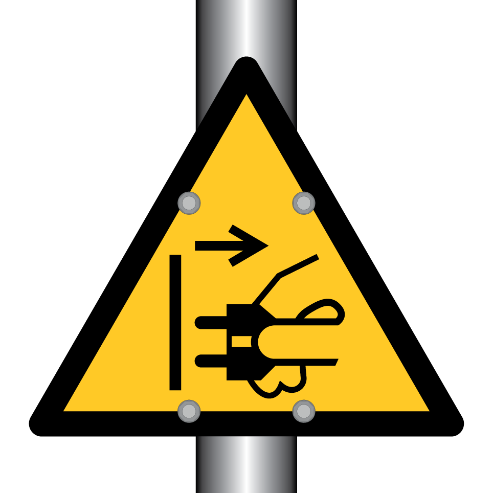 Avertissement risque d’éjection de la prise électrique