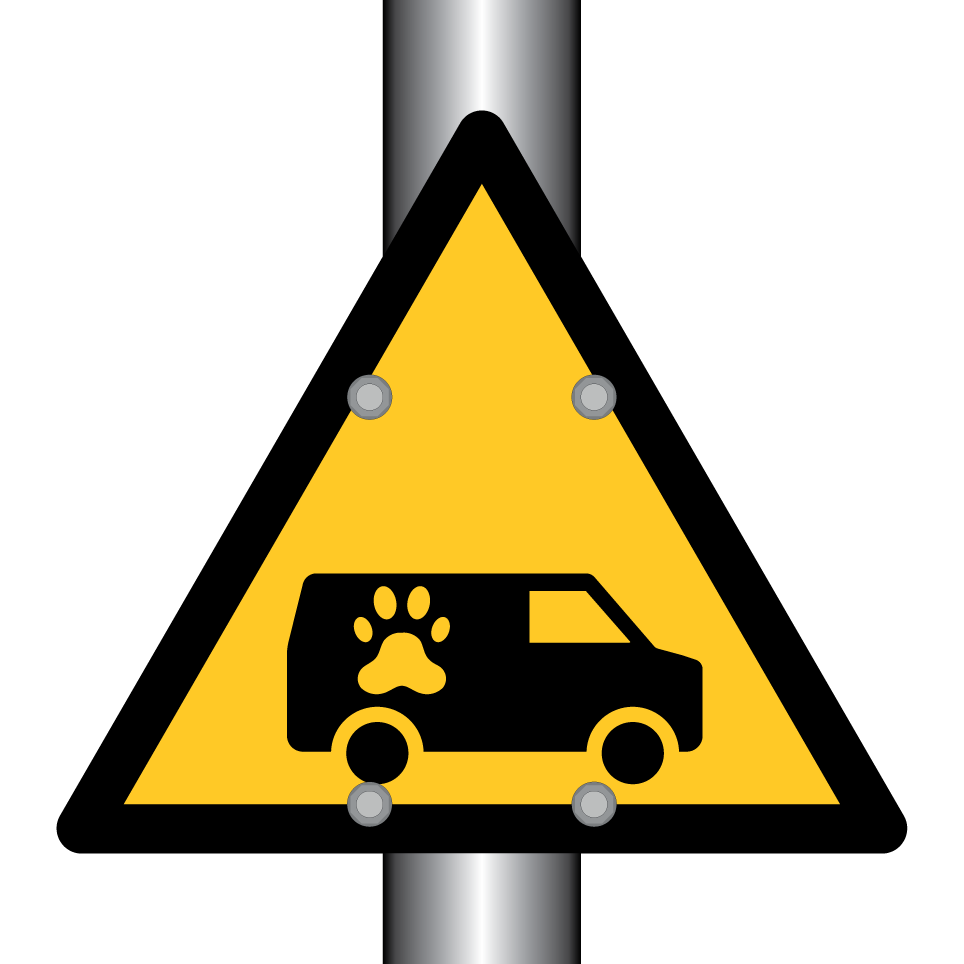 Transport d’animaux - avertissement