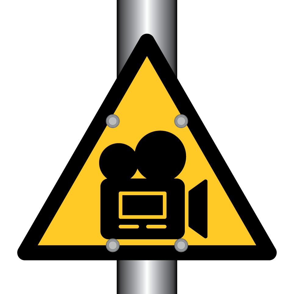 Surveillance vidéo avertissement