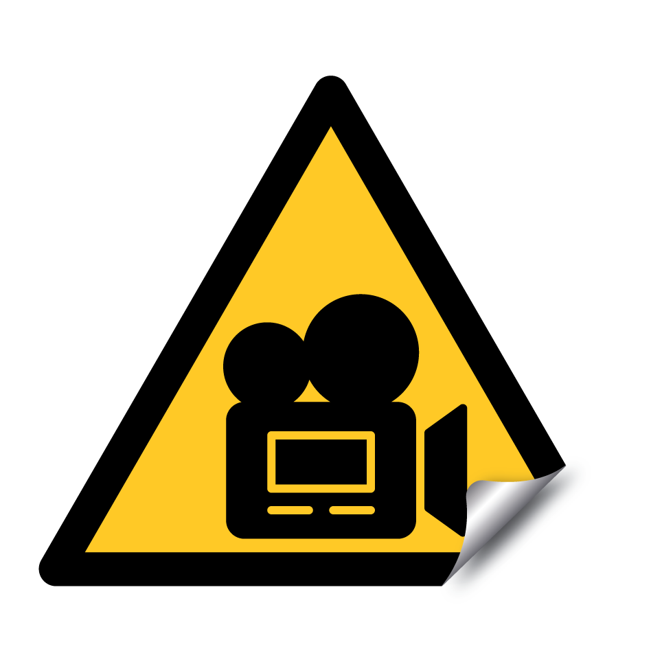 Surveillance vidéo avertissement