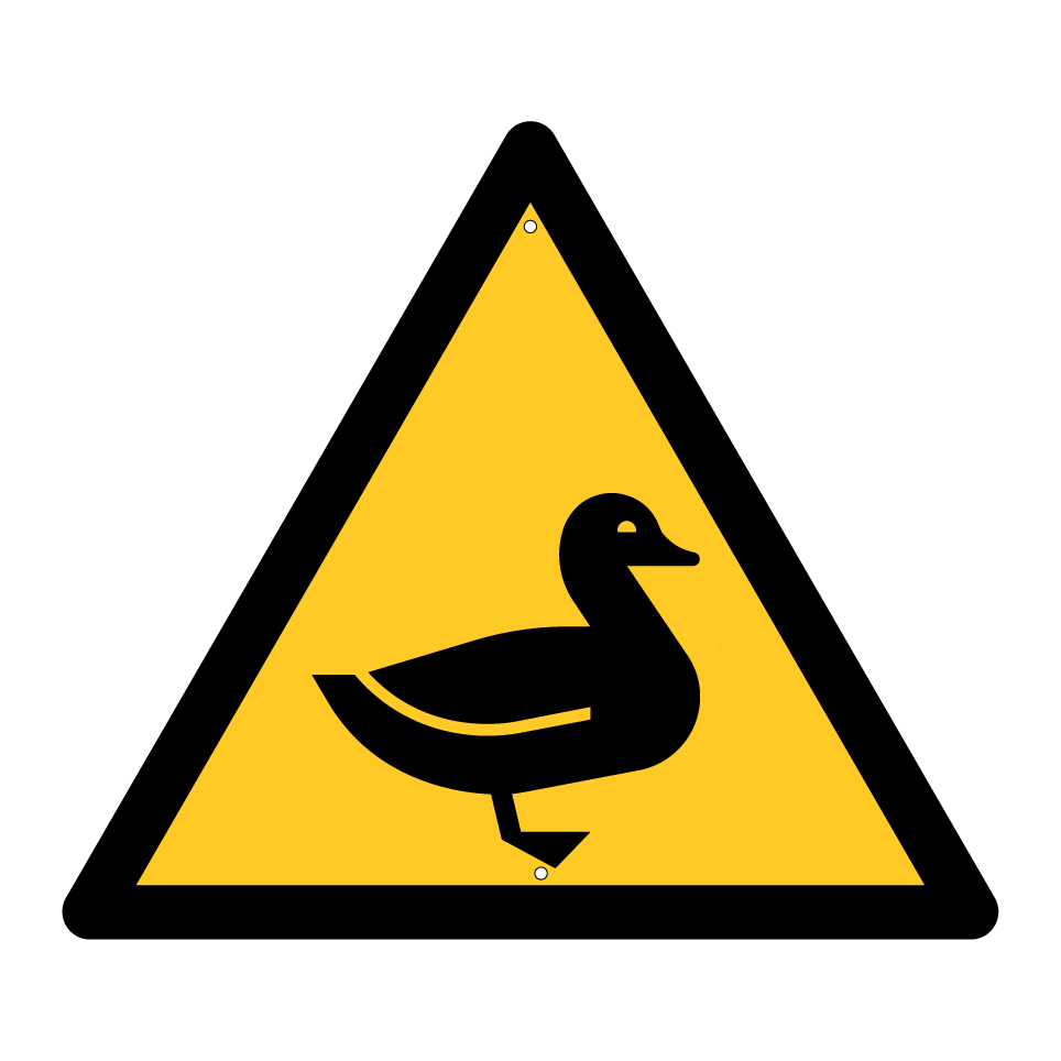 Canard d’avertissement