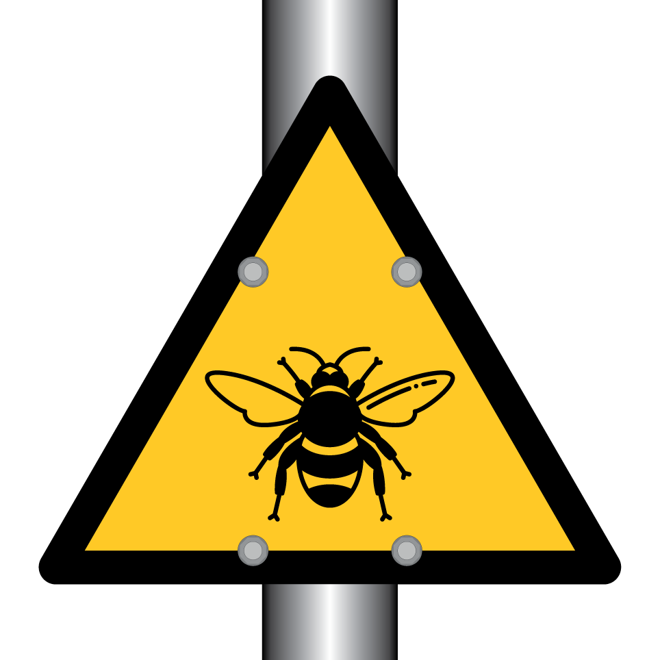 Avertissement abeilles / insectes