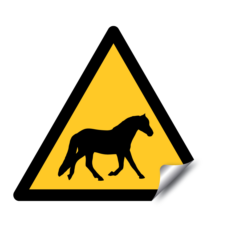 Attention passage de chevaux