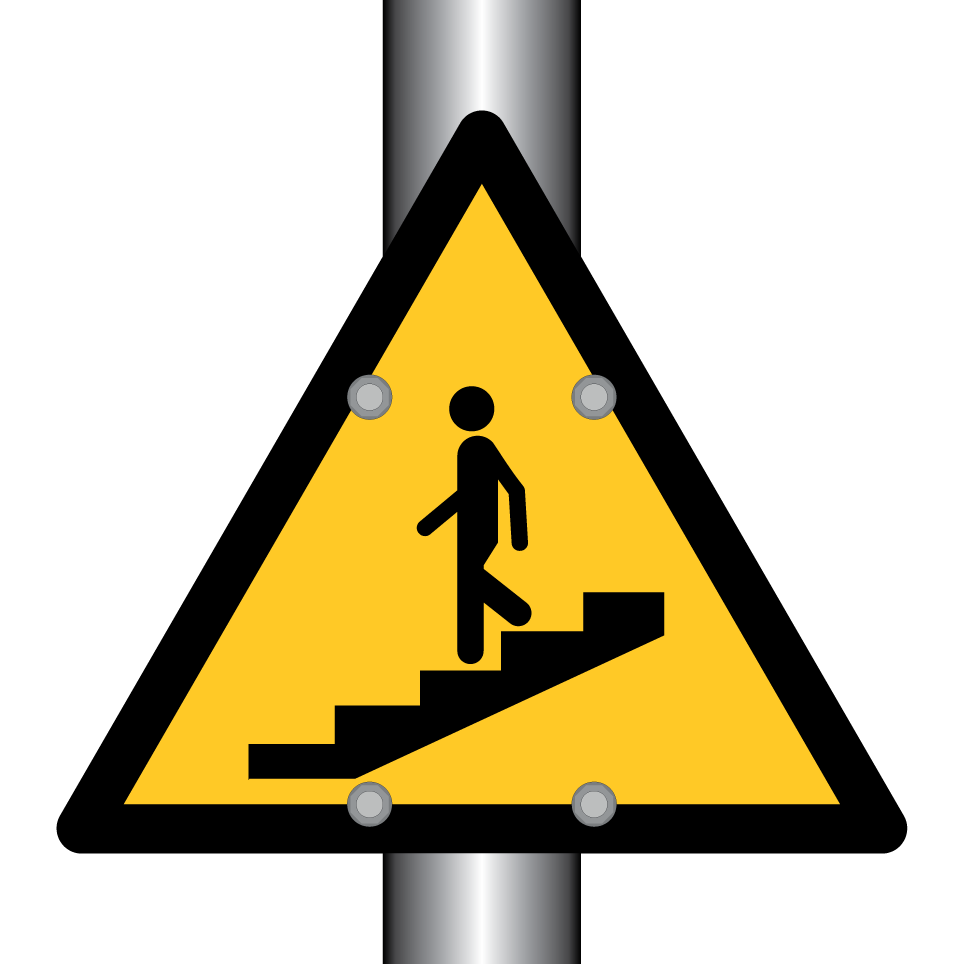 Escalier de mise en garde