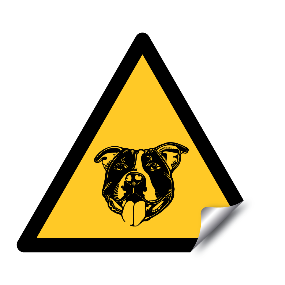 Chien d’avertissement - Pitbull