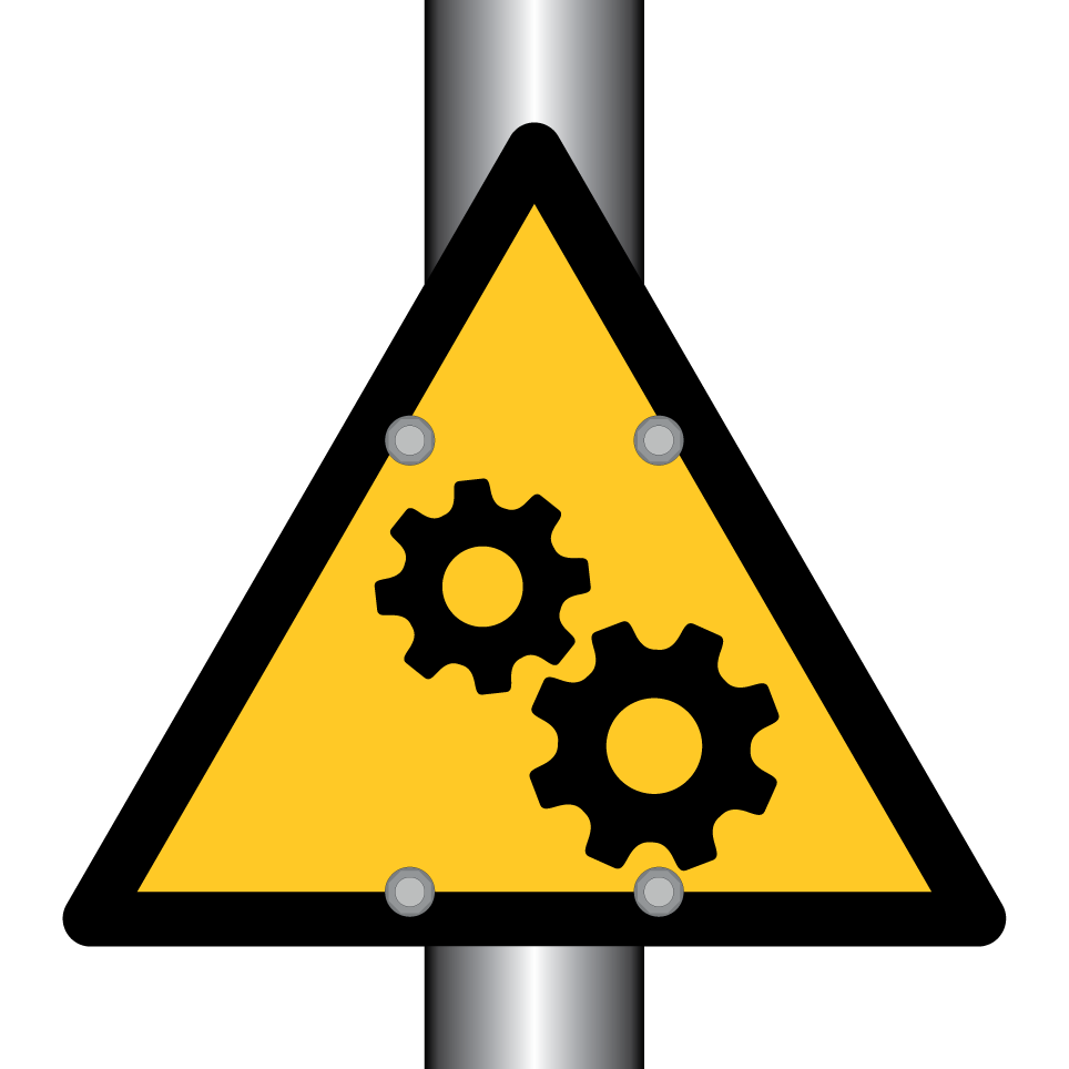 Attention engrenages en mouvement