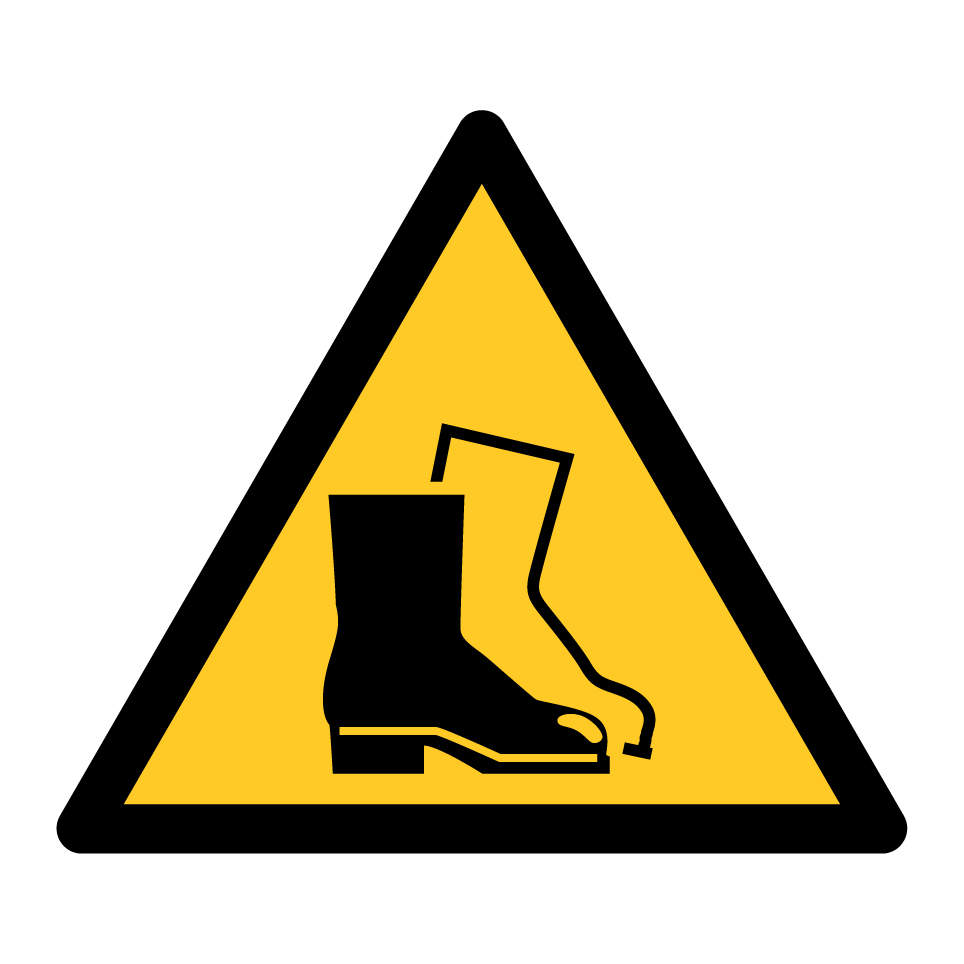 Chaussures de protection obligatoires