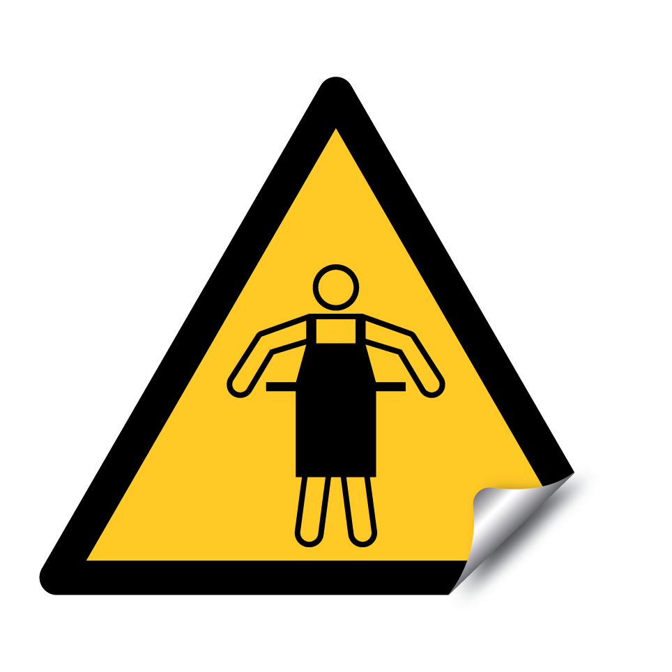 Avertissement tablier de protection obligatoire