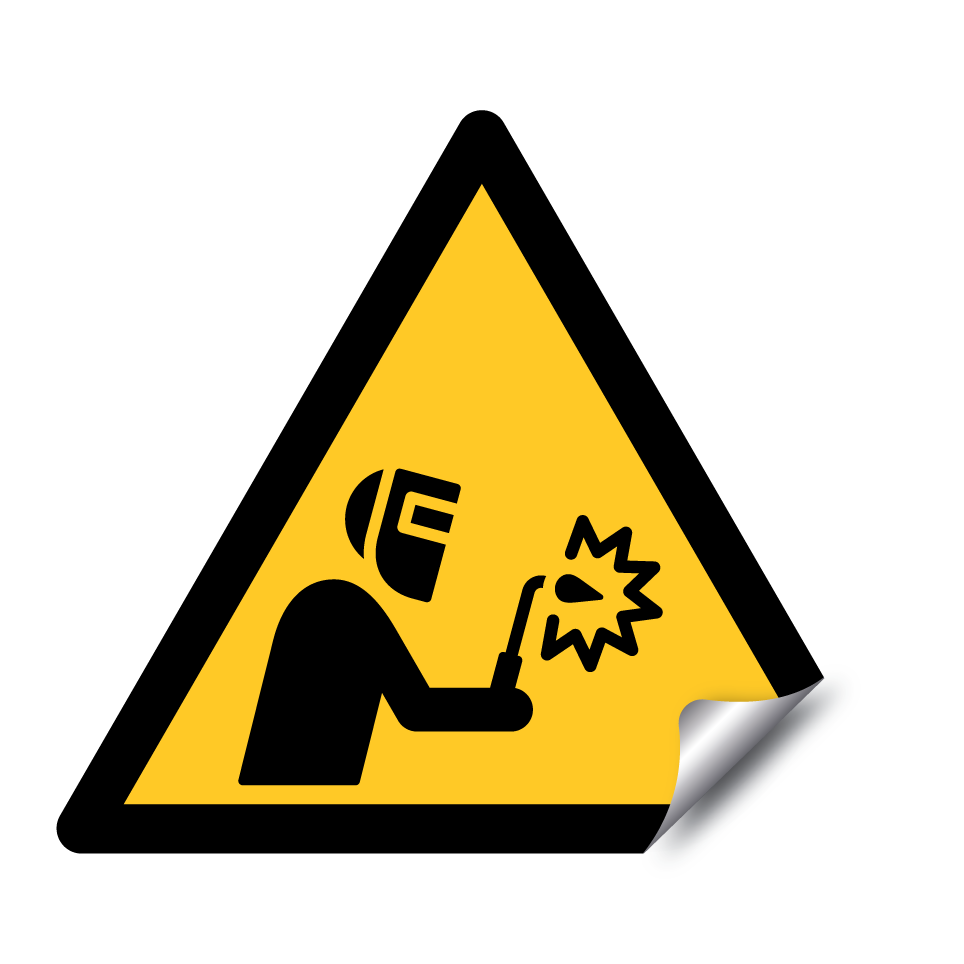 Avertissement danger de soudage